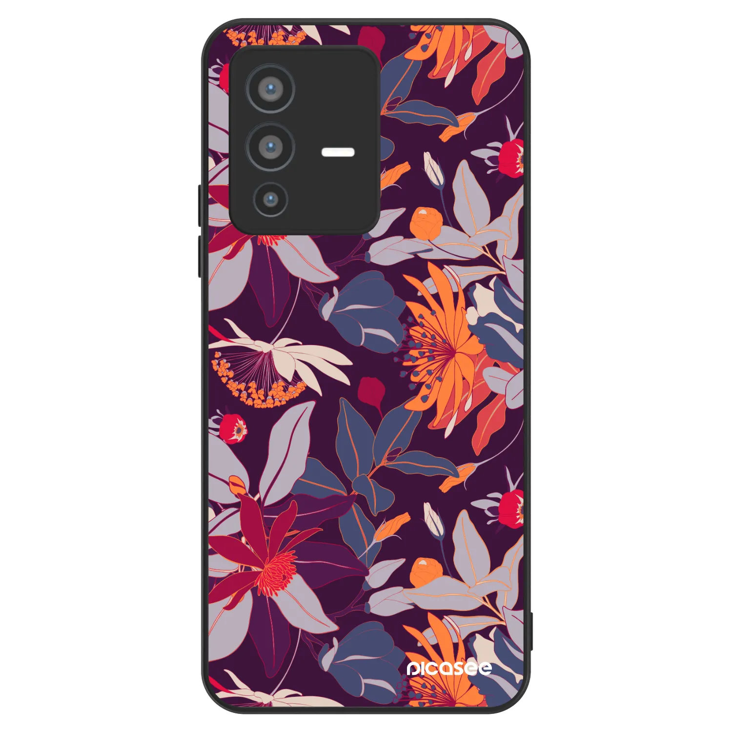 Picasee ULTIMATE CASE για Vivo V23 5G - Purple Leaf