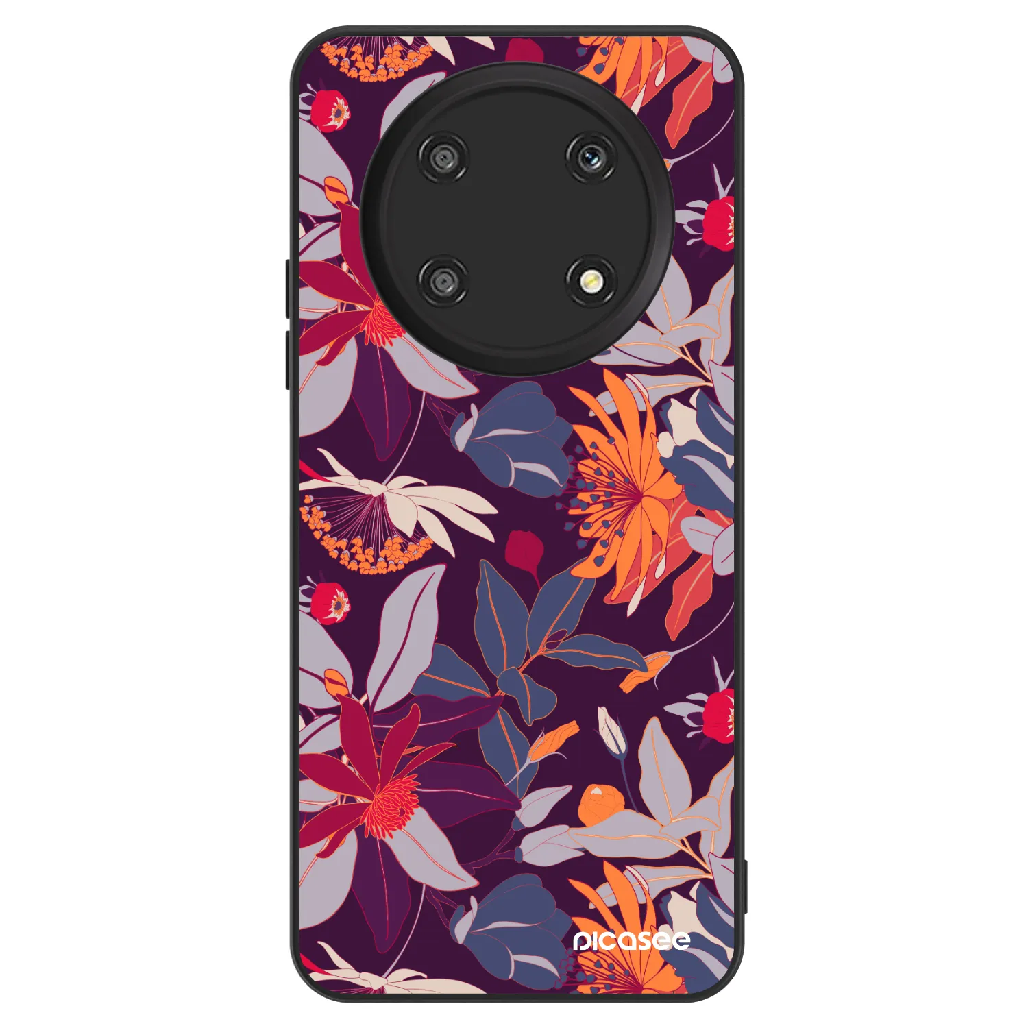 Picasee ULTIMATE CASE για Honor Magic4 Lite 5G - Purple Leaf