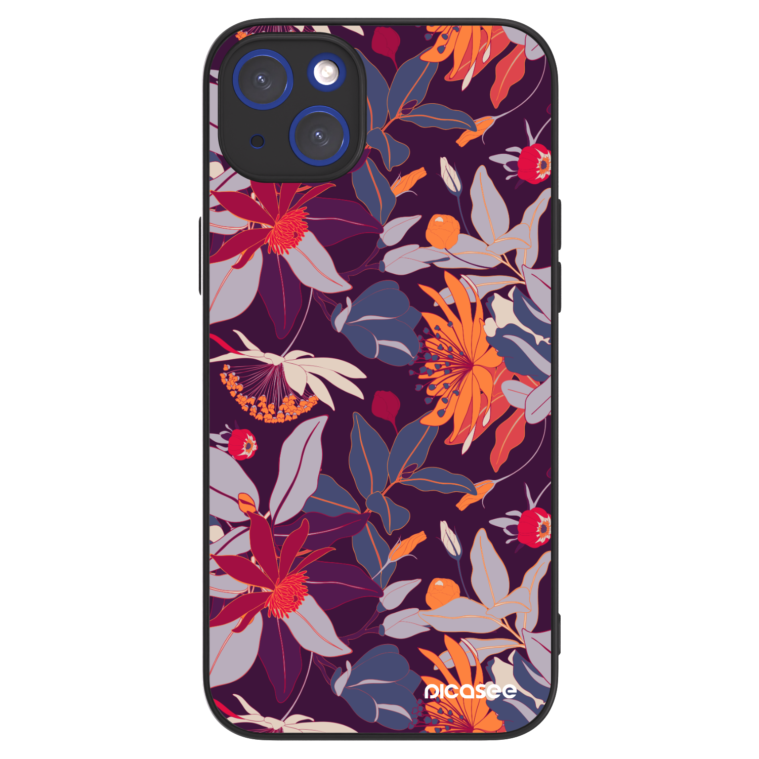 Picasee ULTIMATE CASE για Apple iPhone 14 Plus - Purple Leaf