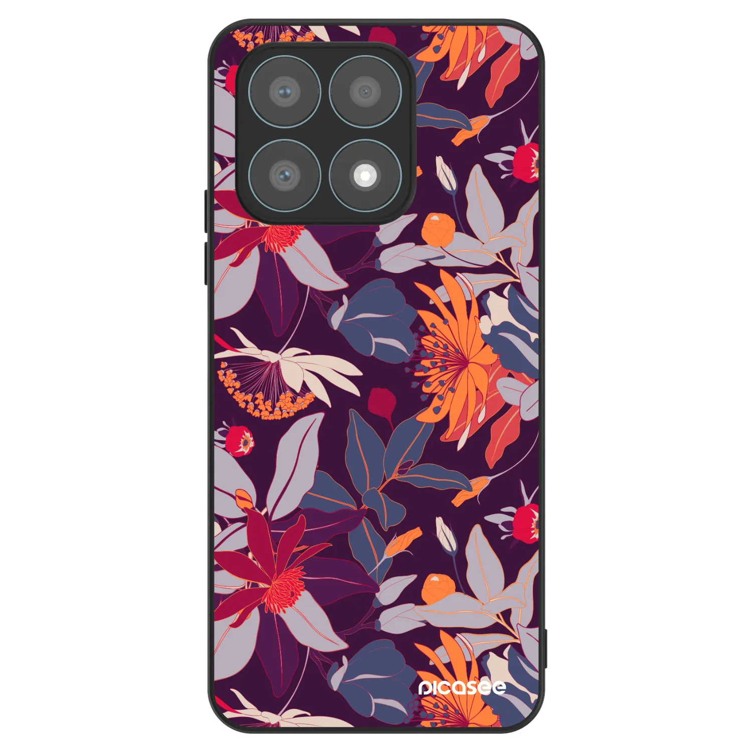 Picasee ULTIMATE CASE για Honor X8a - Purple Leaf