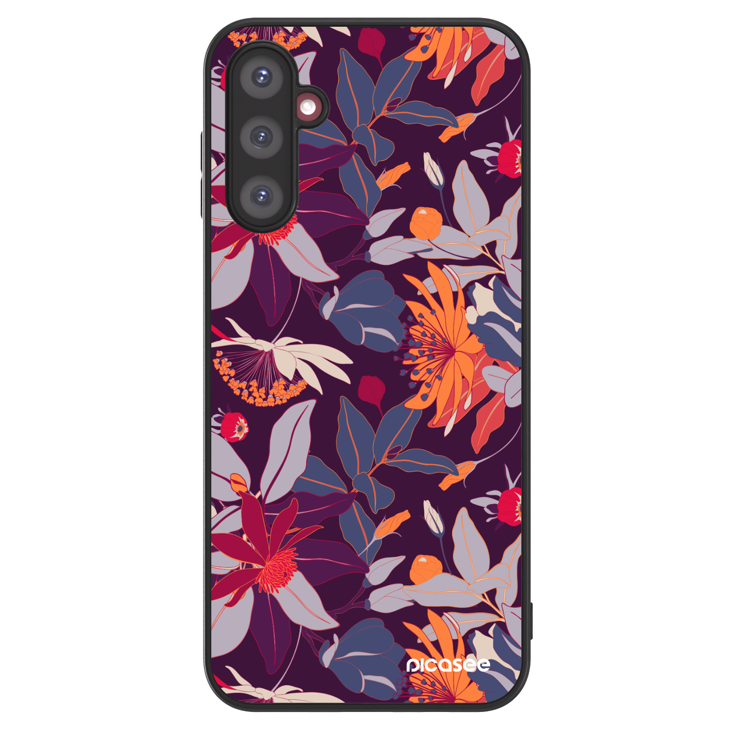 Picasee ULTIMATE CASE για Samsung Galaxy A14 4G A145R - Purple Leaf
