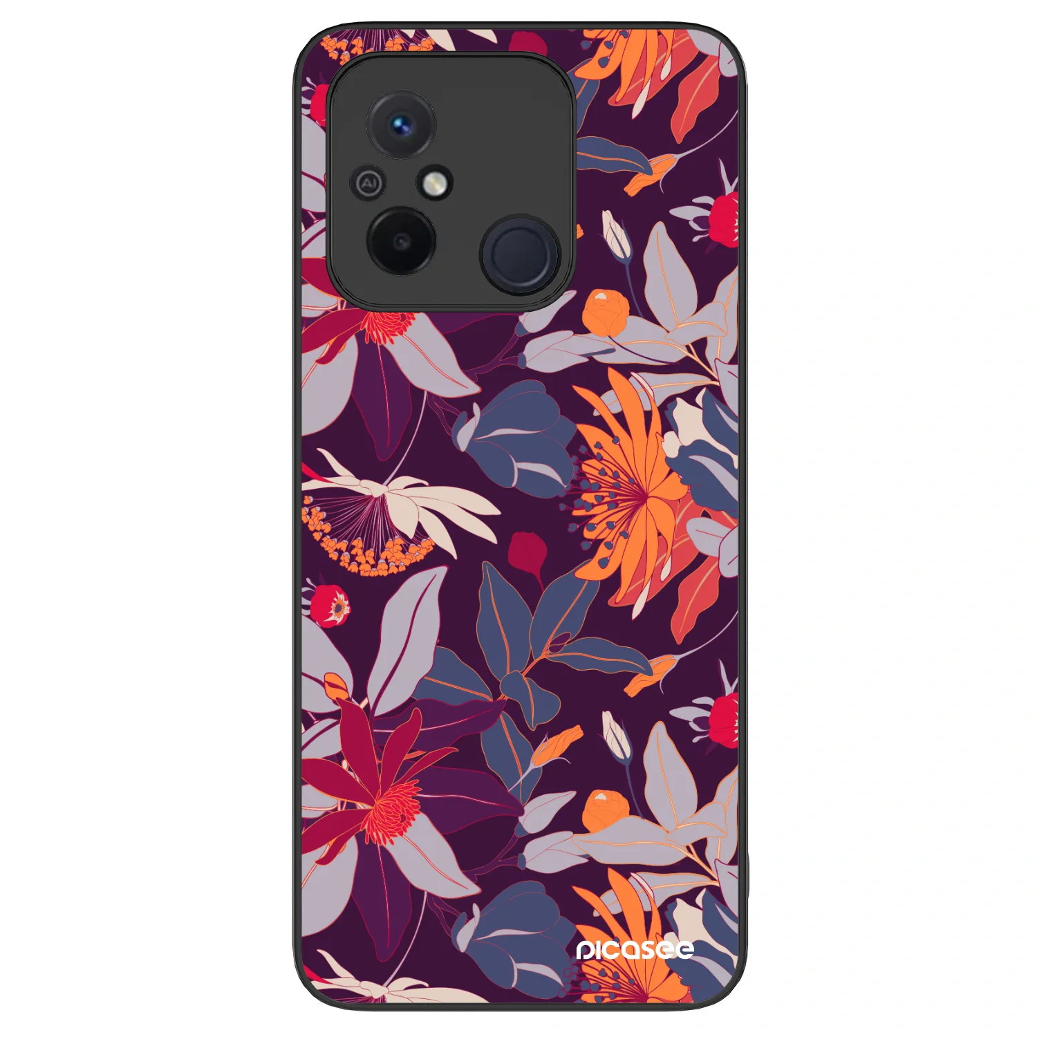 Picasee ULTIMATE CASE για Xiaomi Redmi 12C - Purple Leaf