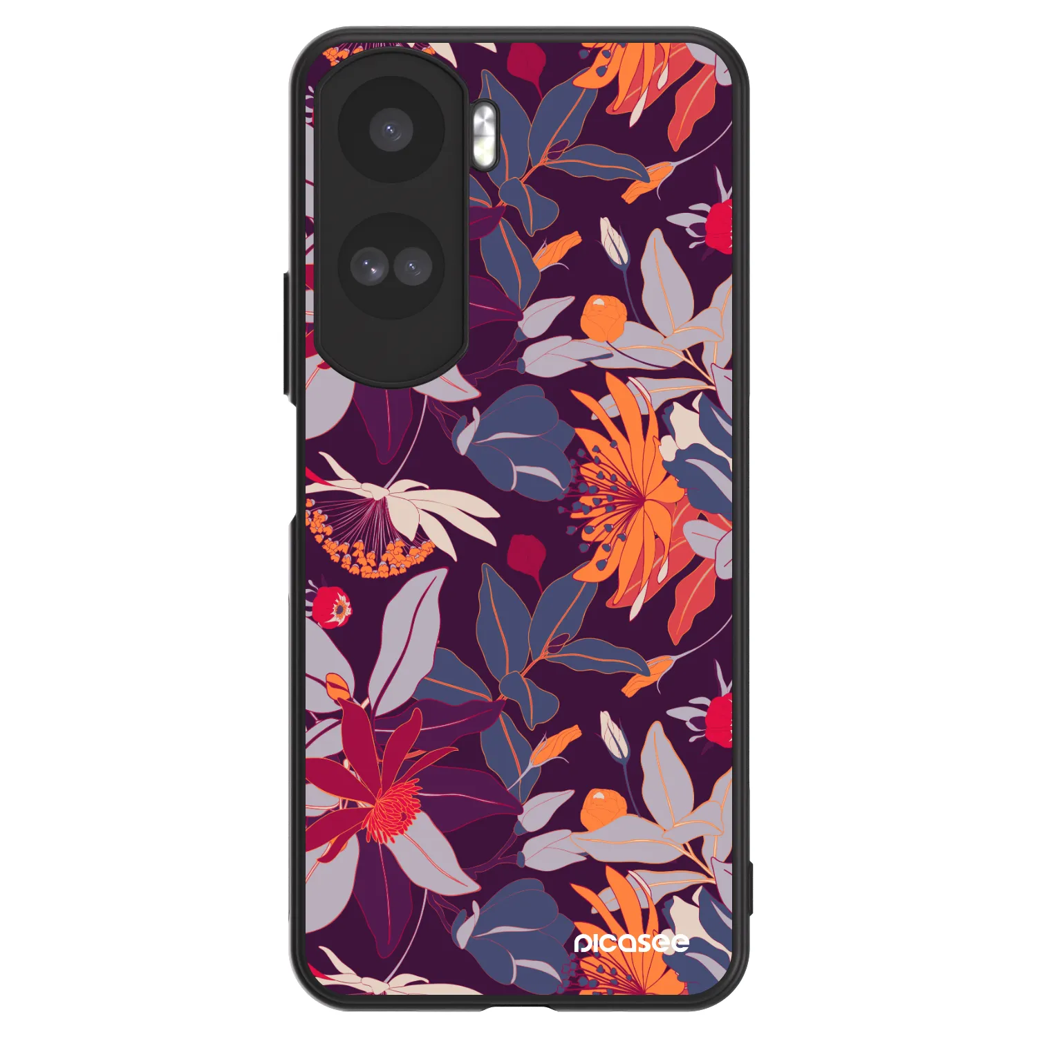 Picasee ULTIMATE CASE για Honor 90 Lite 5G - Purple Leaf