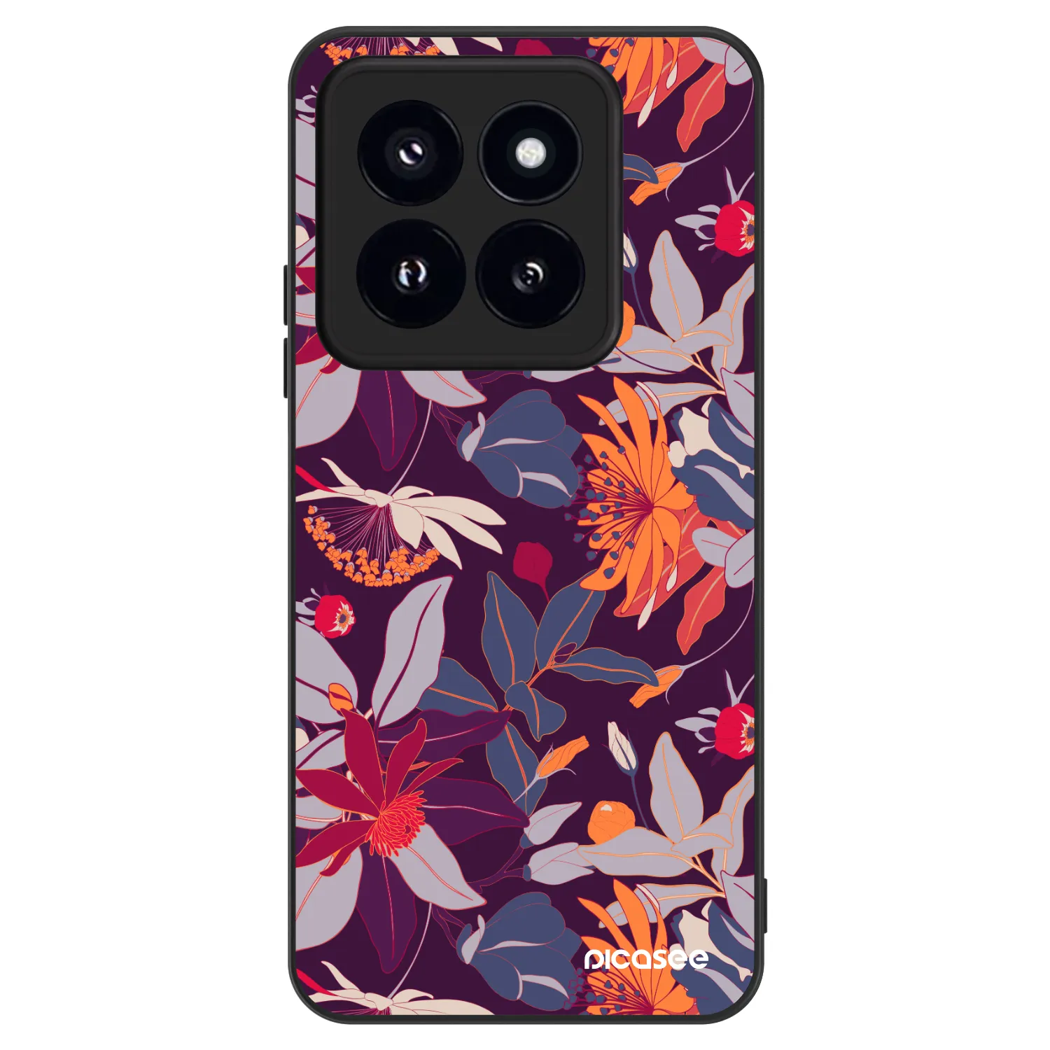 Picasee ULTIMATE CASE για Xiaomi 14 Pro - Purple Leaf