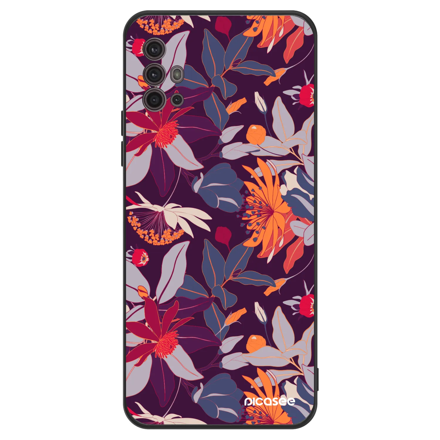 Picasee ULTIMATE CASE για Motorola Moto G30 - Purple Leaf