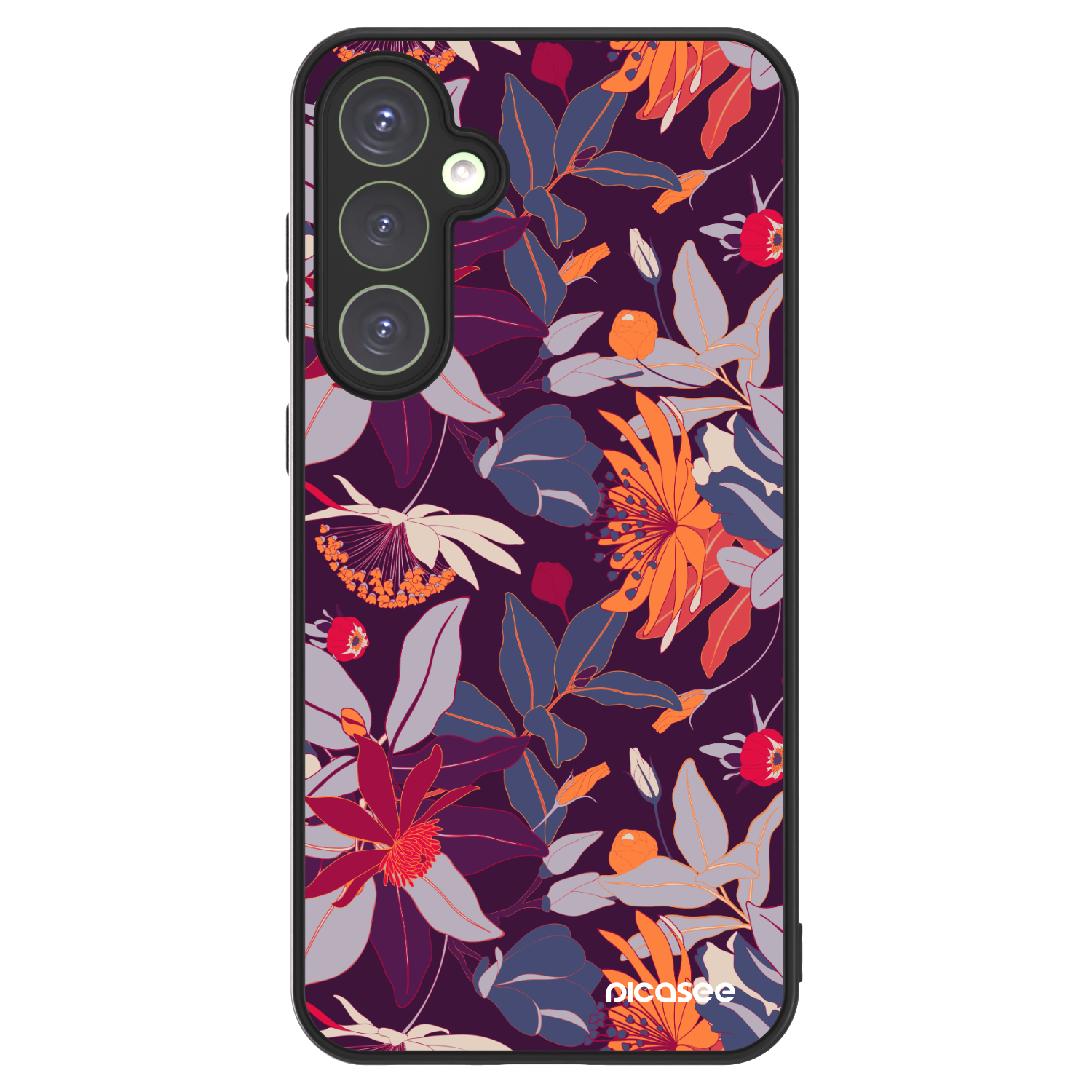 Picasee ULTIMATE CASE PowerShare για Samsung Galaxy S23 FE S711B - Purple Leaf