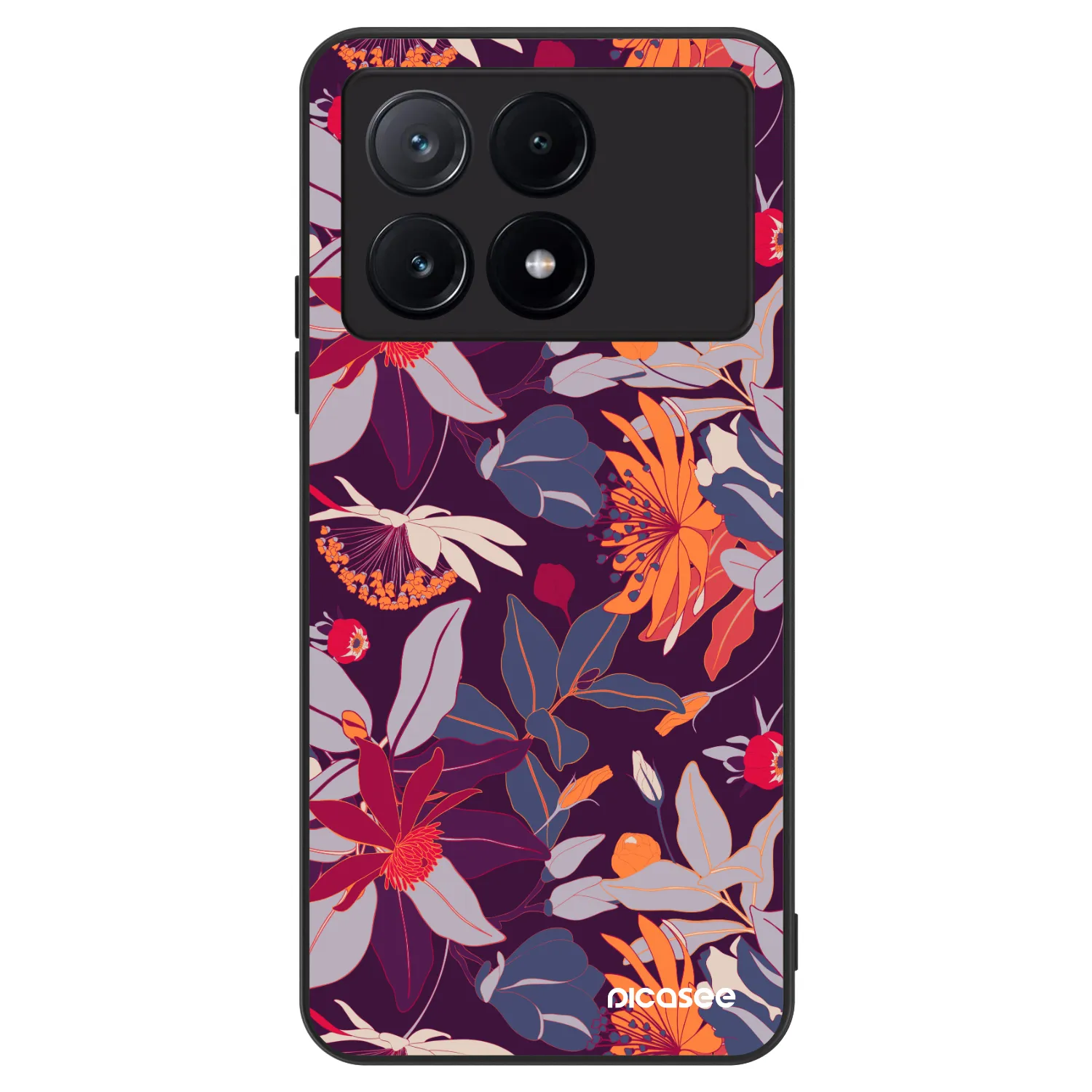 Picasee ULTIMATE CASE για Xiaomi Poco X6 Pro - Purple Leaf
