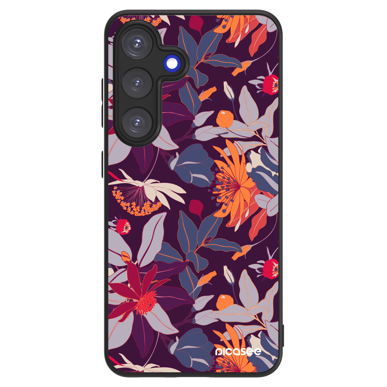 Picasee ULTIMATE CASE για Samsung Galaxy A25 A256B 5G - Purple Leaf