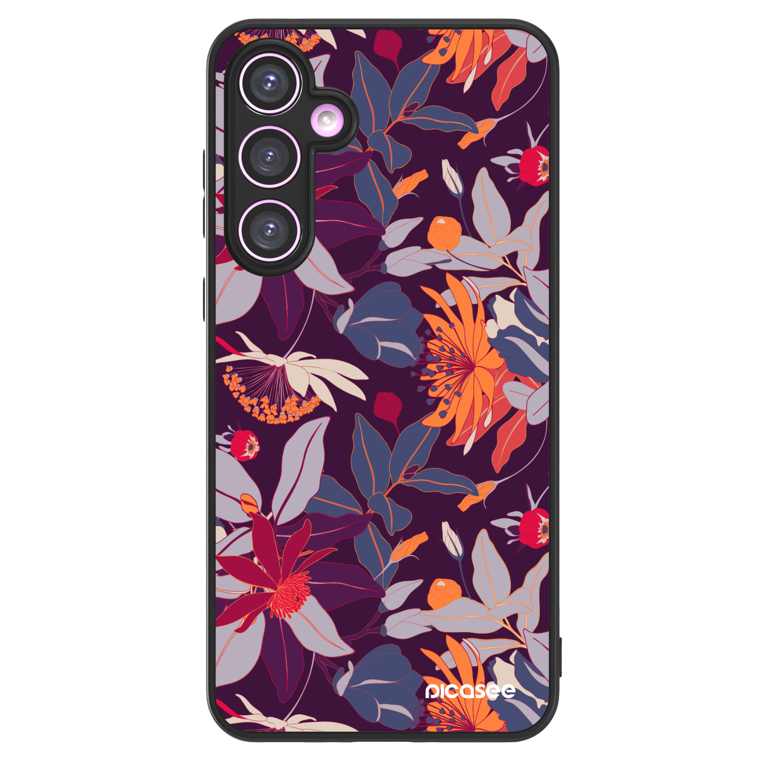 Picasee ULTIMATE CASE για Samsung Galaxy A35 5G A356B - Purple Leaf