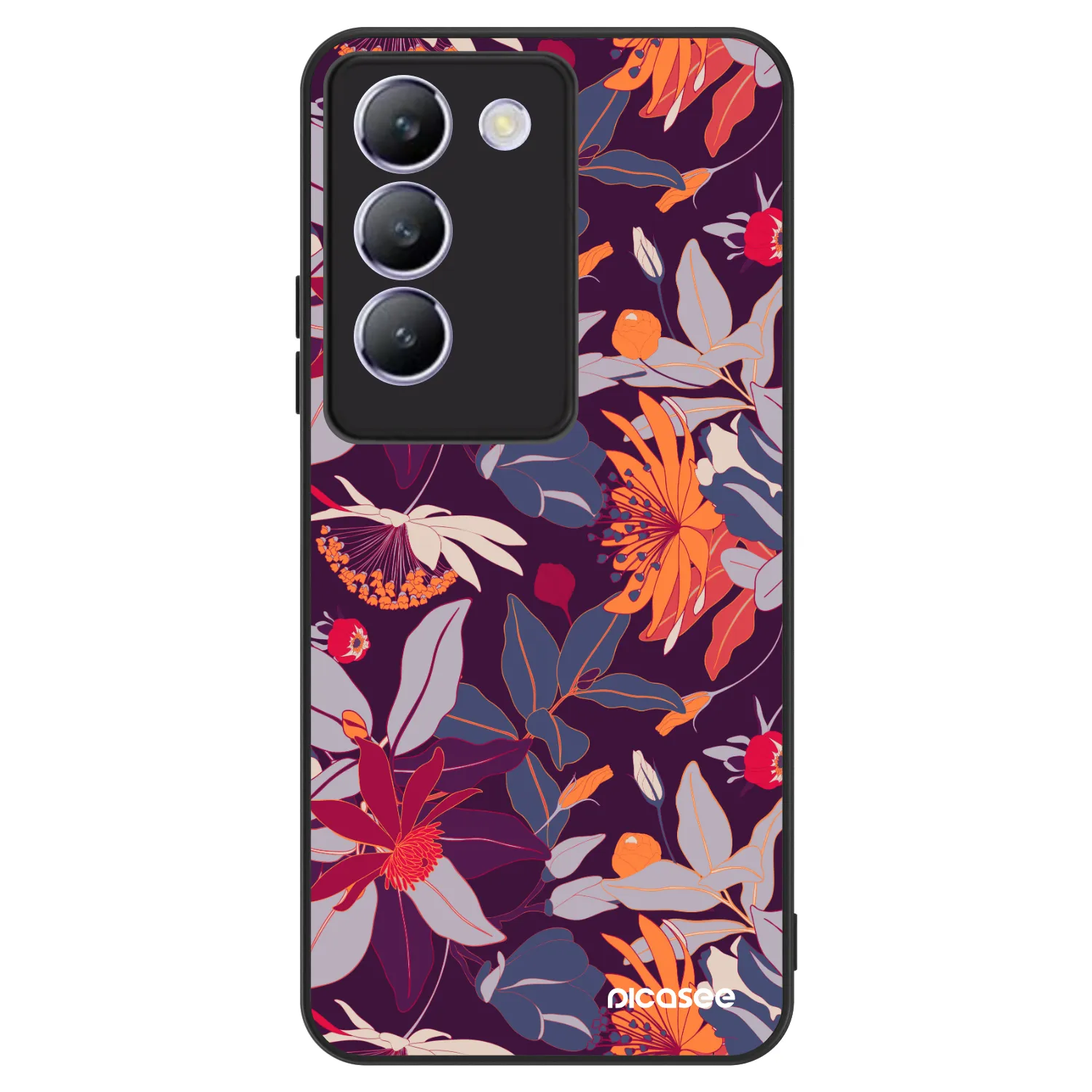 Picasee ULTIMATE CASE για Vivo V40 SE 5G - Purple Leaf