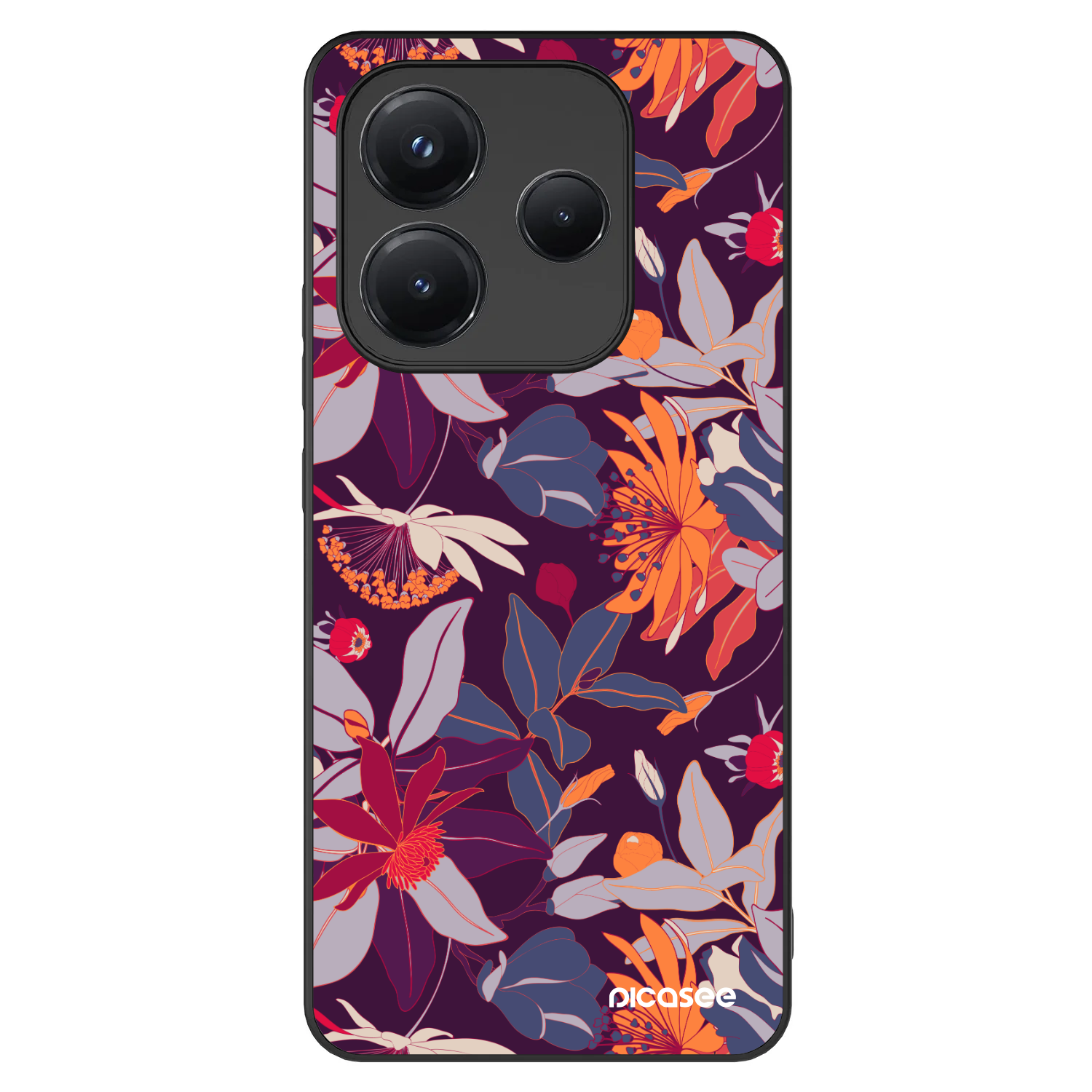 Picasee ULTIMATE CASE για Xiaomi Redmi Note 14 5G - Purple Leaf