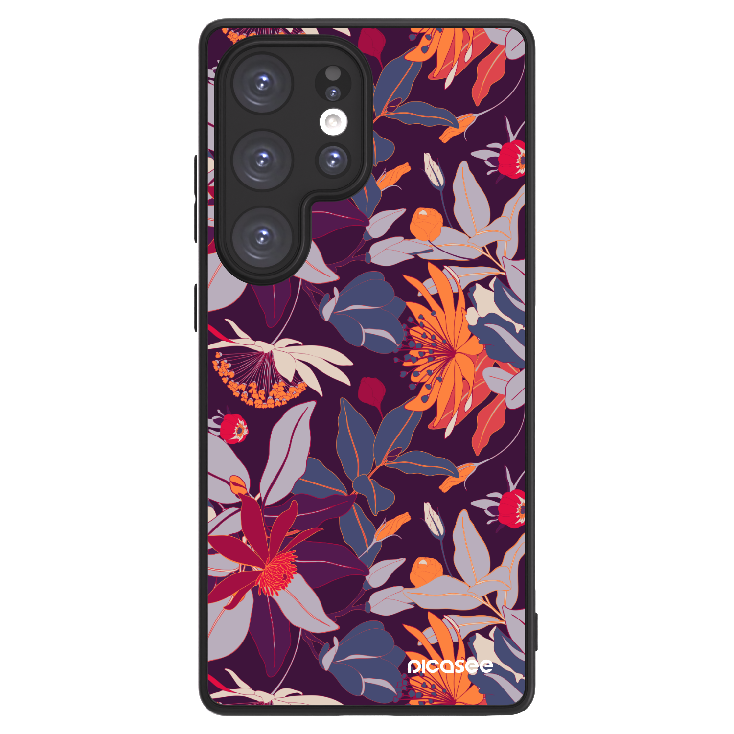 Picasee ULTIMATE CASE για Samsung Galaxy S25 Ultra 5G - Purple Leaf