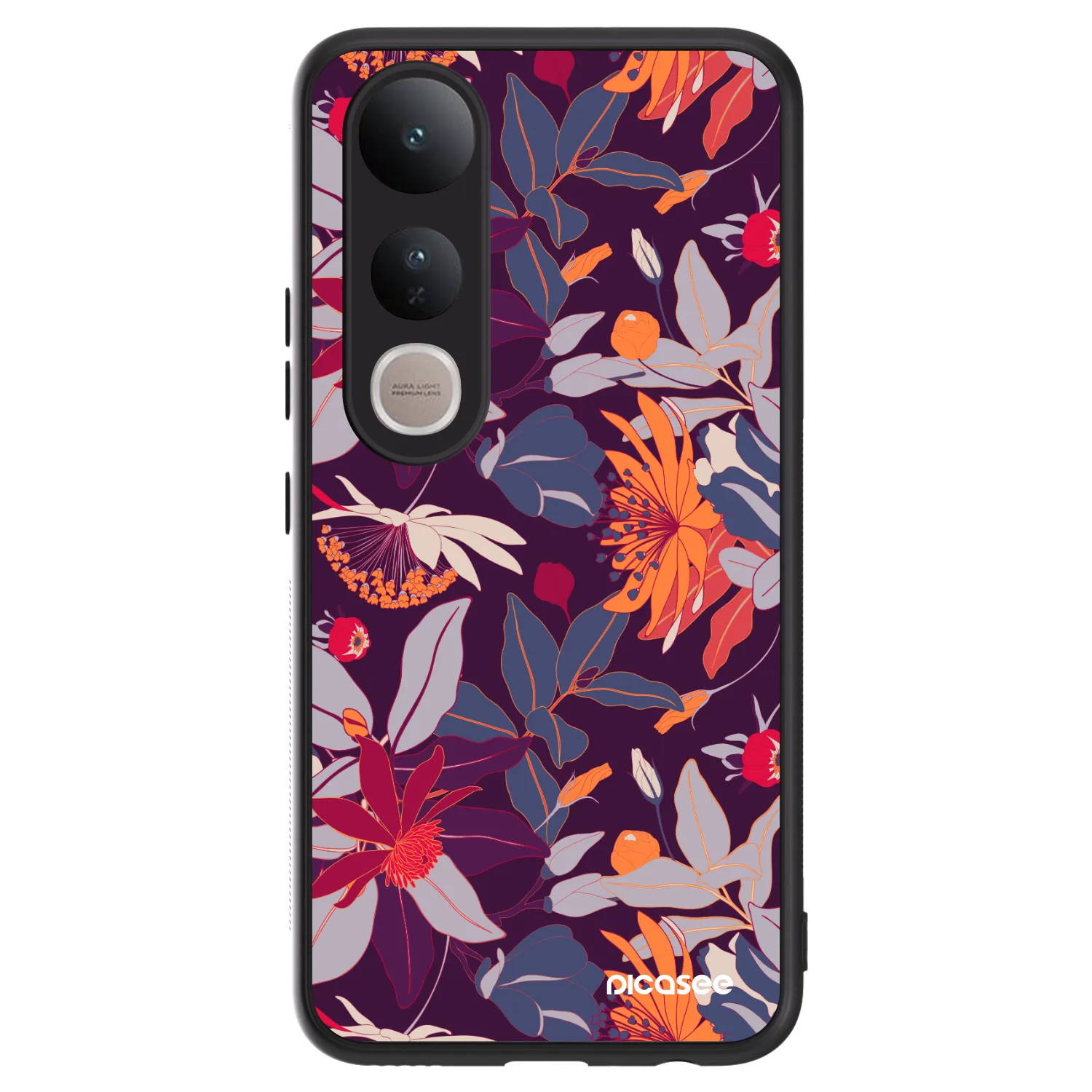 Picasee ULTIMATE CASE για Vivo V50 Lite 5G - Purple Leaf