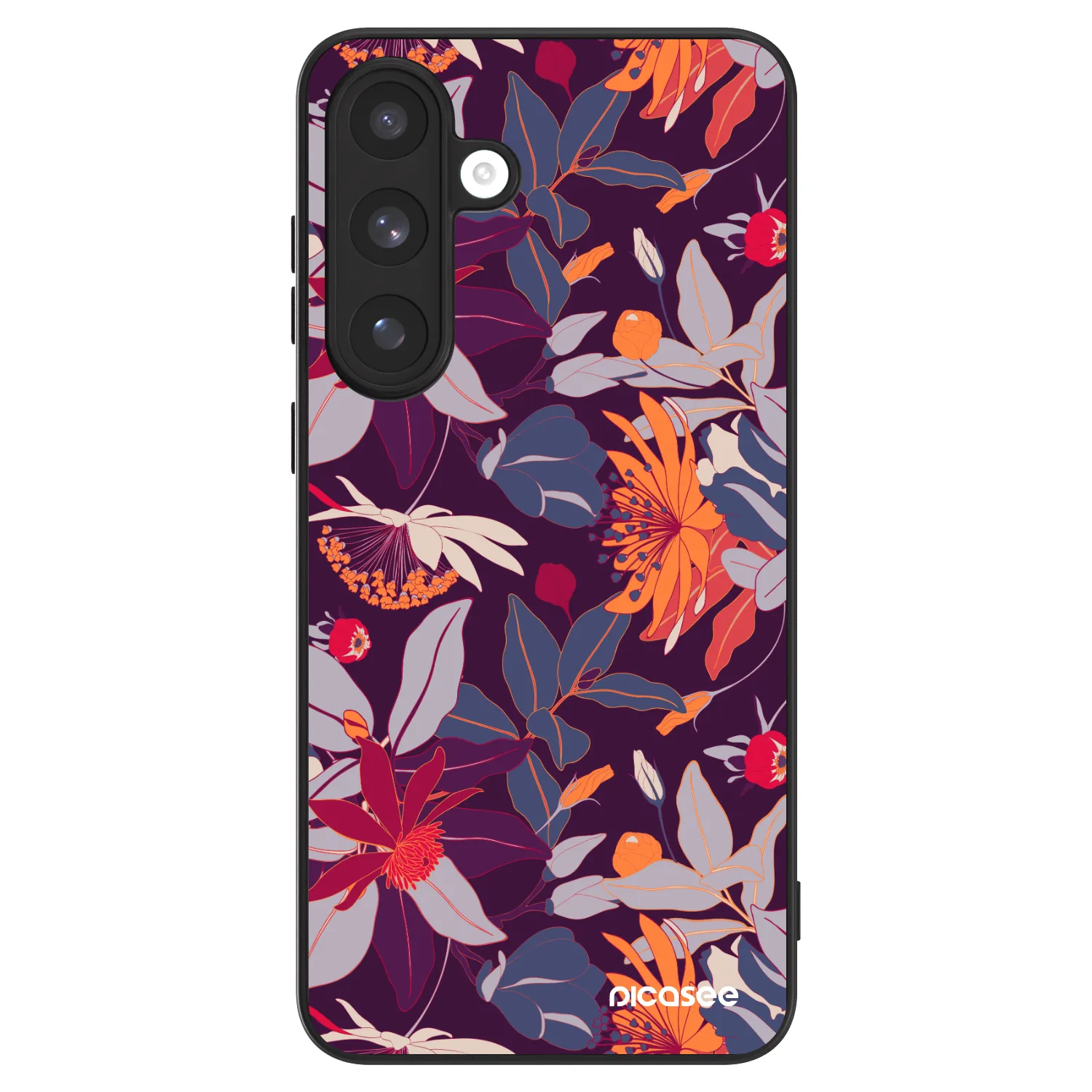 Picasee ULTIMATE CASE για Samsung Galaxy S25 FE 5G - Purple Leaf