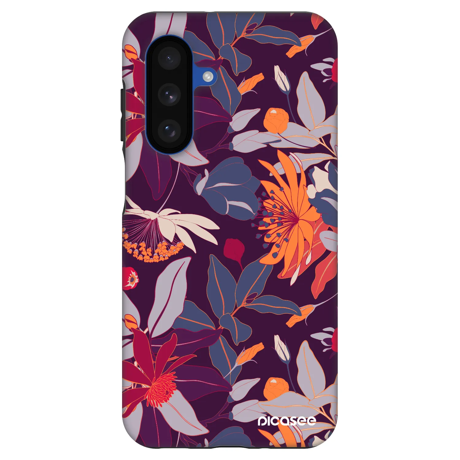 Picasee Fashion Case για Samsung Galaxy A17 5G - Purple Leaf