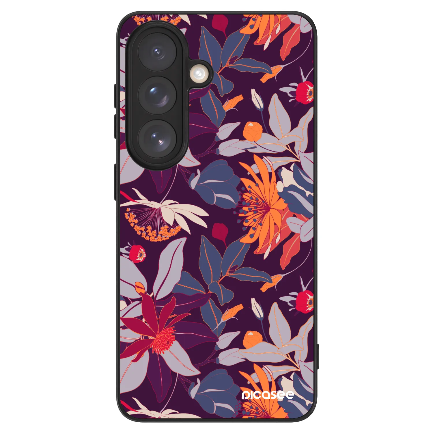 Picasee ULTIMATE CASE PowerShare για Samsung Galaxy S26 - Purple Leaf