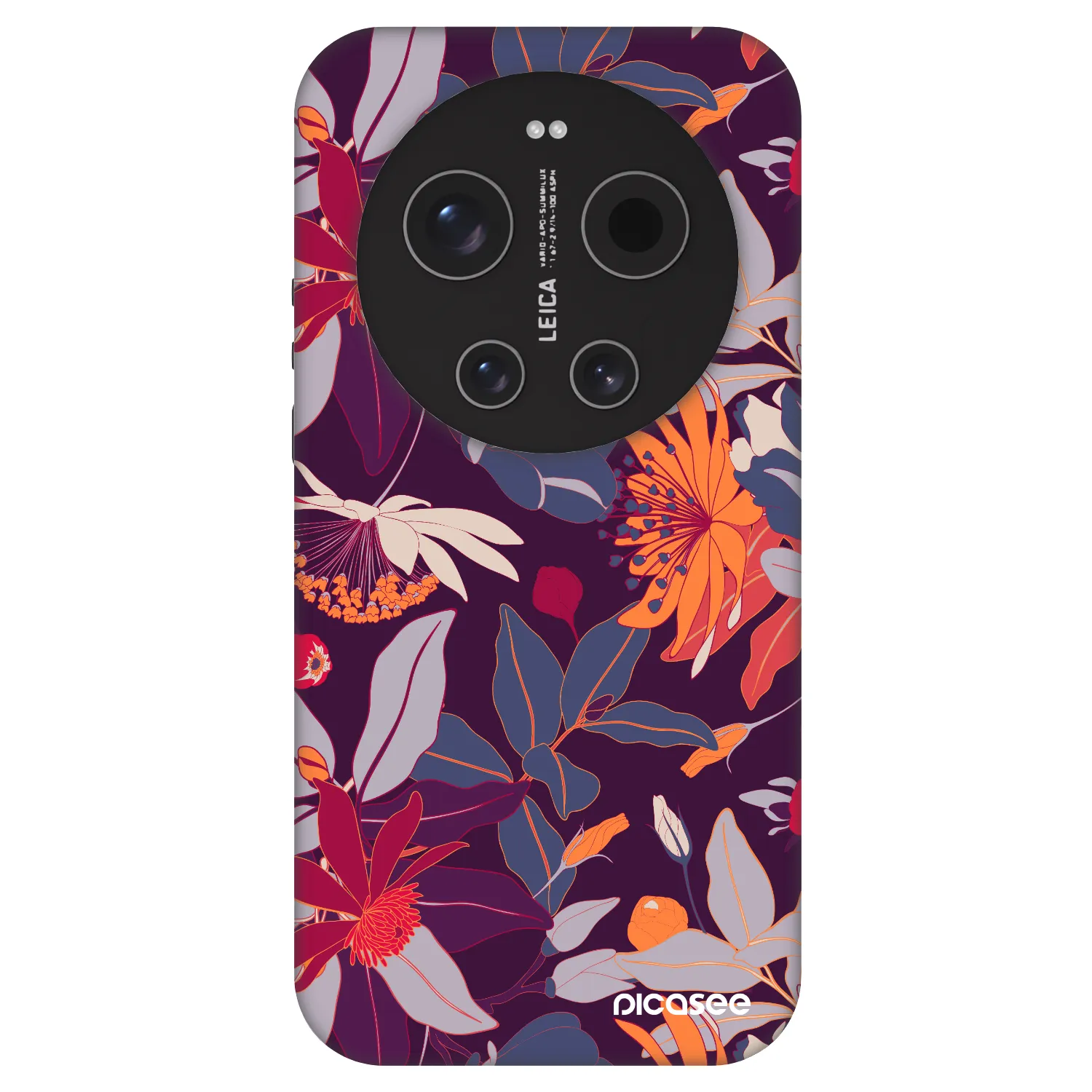 Picasee Fashion Case για Xiaomi 17 Ultra - Purple Leaf