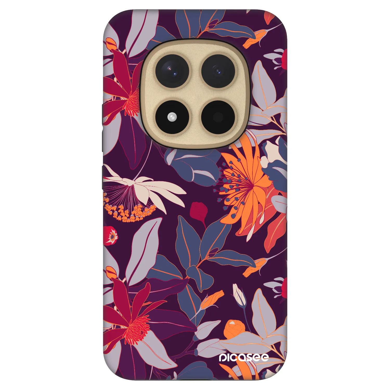Picasee Fashion Case για Xiaomi Redmi Note 15 Pro+ - Purple Leaf