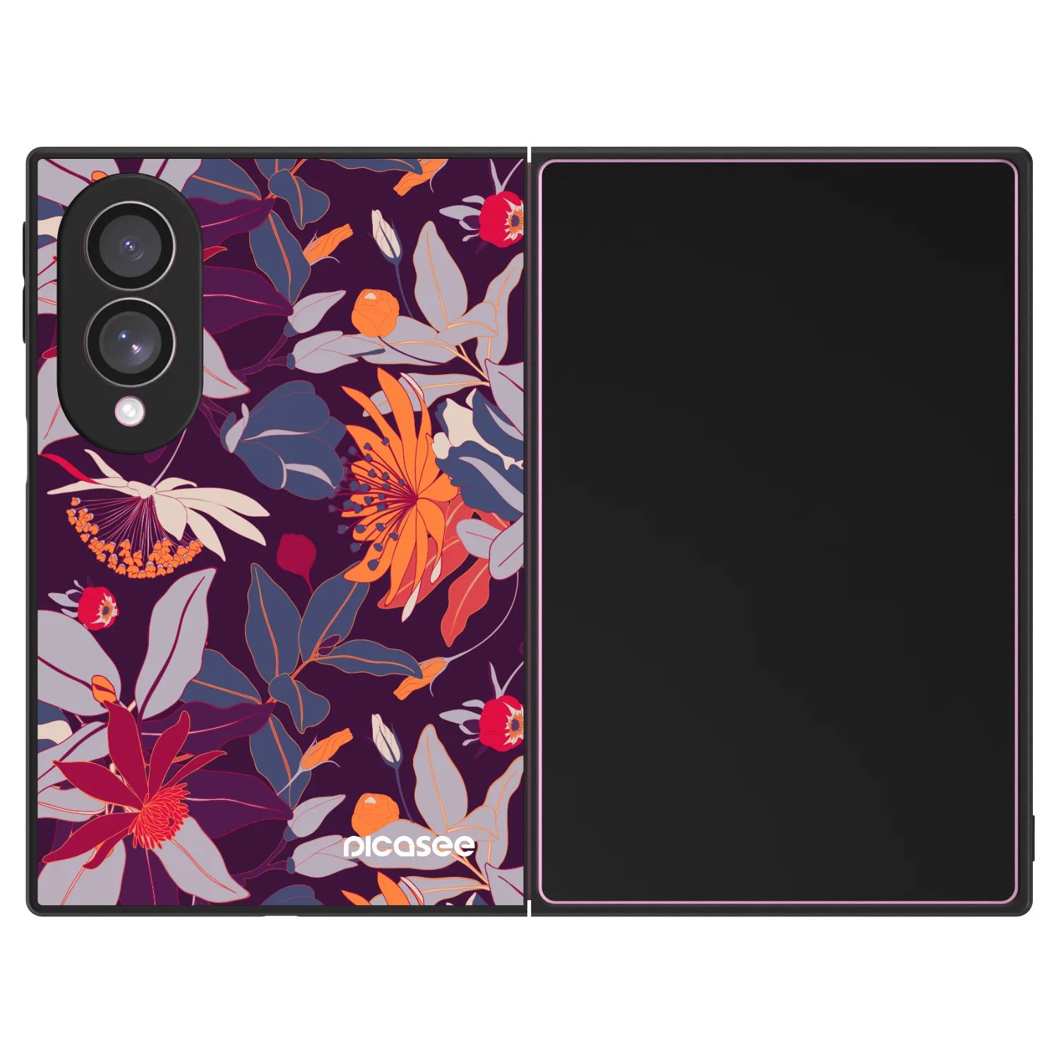 Picasee ULTIMATE CASE για Samsung Galaxy Z Fold8 5G - Purple Leaf