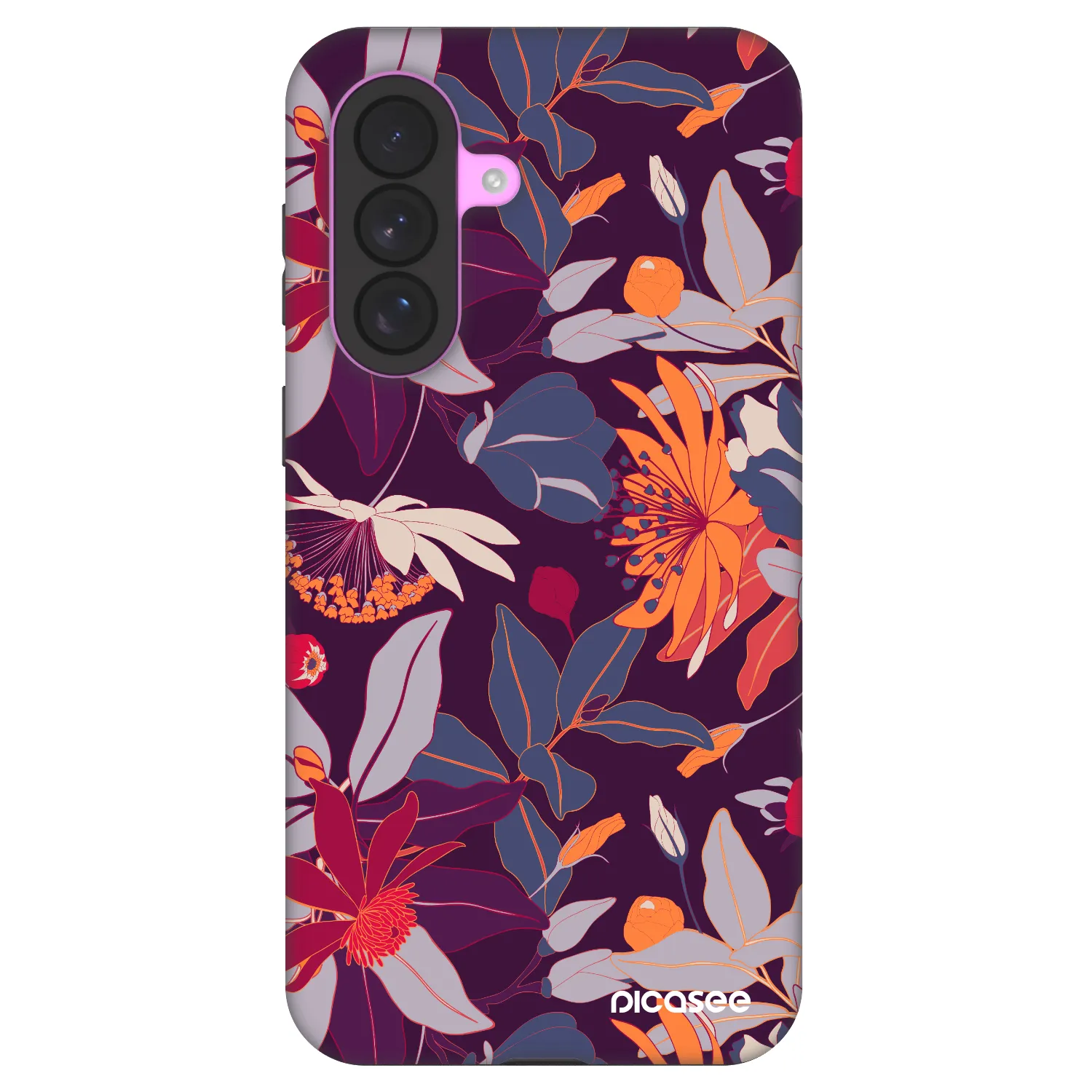 Picasee Fashion Case για Samsung Galaxy A37 - Purple Leaf