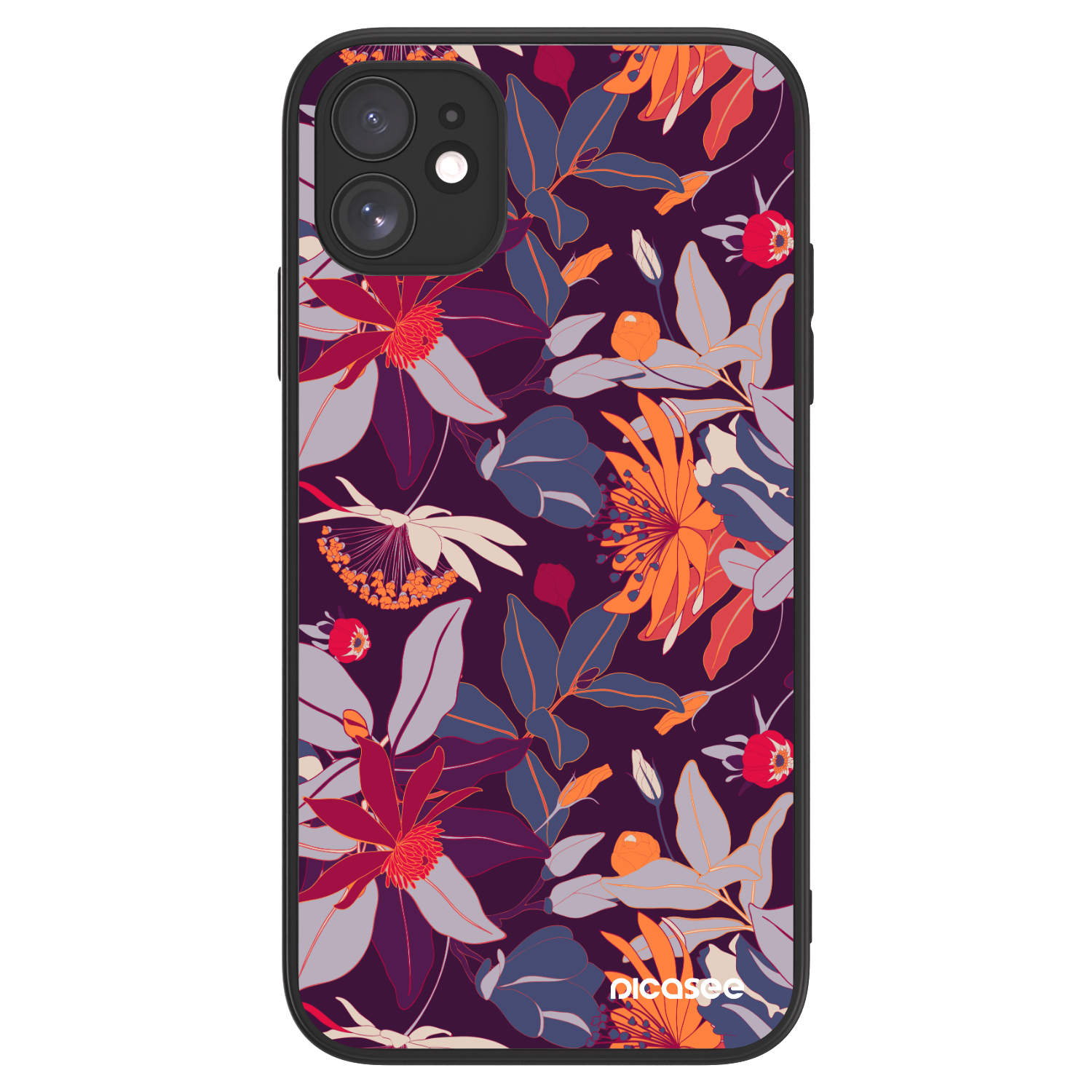 Picasee ULTIMATE CASE για Apple iPhone 11 - Purple Leaf