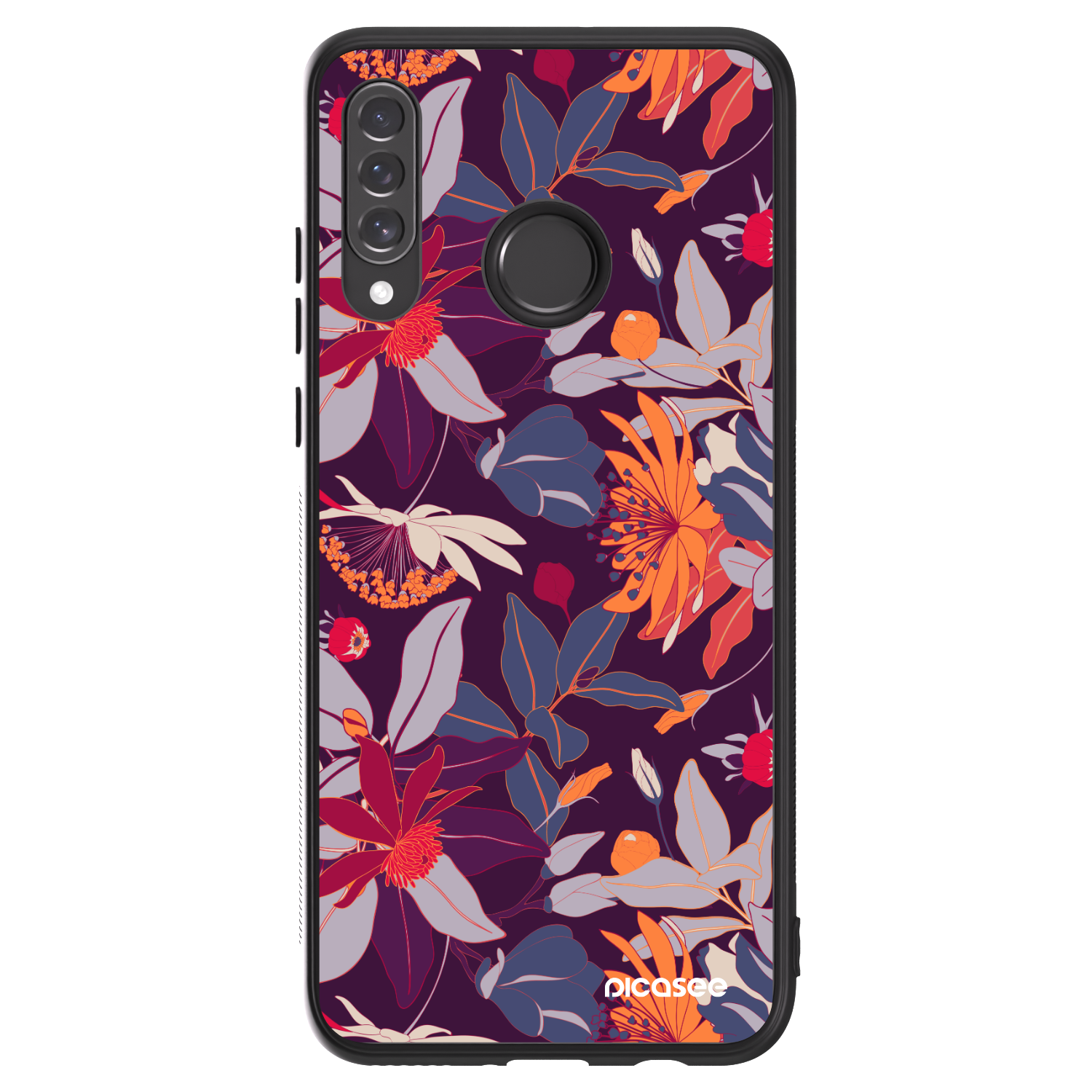 Picasee ULTIMATE CASE για Huawei P30 Lite - Purple Leaf