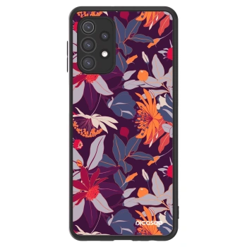 Picasee ULTIMATE CASE για Samsung Galaxy A32 5G A326B - Purple Leaf