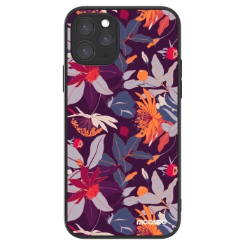Picasee ULTIMATE CASE MagSafe pro Apple iPhone 11 Pro - Purple Leaf