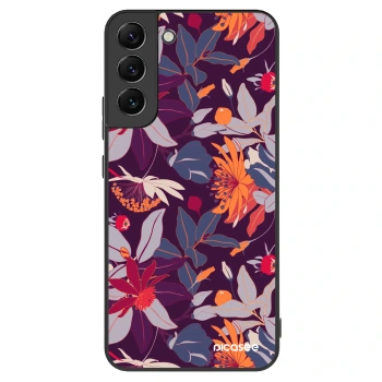 Picasee ULTIMATE CASE PowerShare για Samsung Galaxy S22+ 5G - Purple Leaf