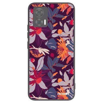 Θήκη για Motorola Edge 30 Neo - Purple Leaf