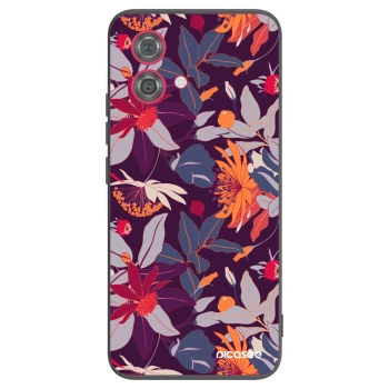 Θήκη για Motorola Moto G84 5G - Purple Leaf