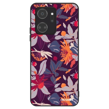 Θήκη για Honor X7a - Purple Leaf