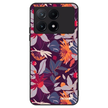 Θήκη για Xiaomi Poco X6 Pro - Purple Leaf