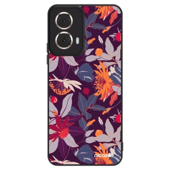 Θήκη για Motorola Moto G85 - Purple Leaf