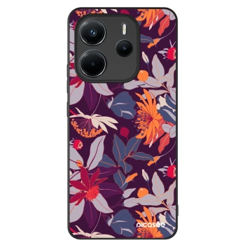 Picasee ULTIMATE CASE για Xiaomi Redmi Note 14 4G - Purple Leaf