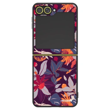 Θήκη για Samsung Galaxy Z Flip5 5G - Purple Leaf
