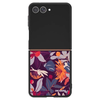 Θήκη για Samsung Galaxy Z Flip7 5G - Purple Leaf