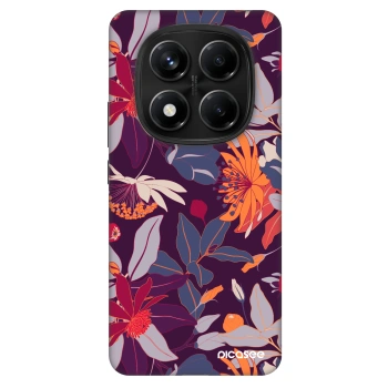Θήκη για Xiaomi Redmi Note 14 Pro 5G - Purple Leaf