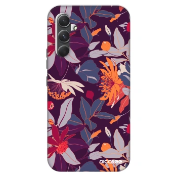 Θήκη για Samsung Galaxy A34 5G A346B - Purple Leaf