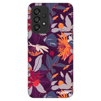 Θήκη για Samsung Galaxy A33 5G A336 - Purple Leaf
