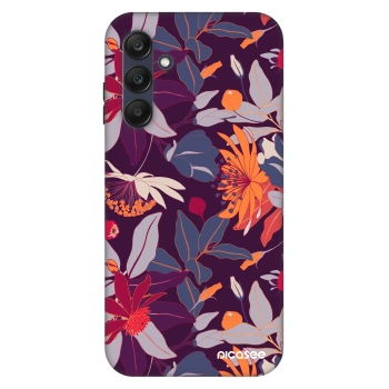 Θήκη για Samsung Galaxy A25 A256B 5G - Purple Leaf