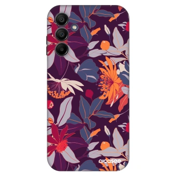 Θήκη για Samsung Galaxy A15 A155F 4G - Purple Leaf