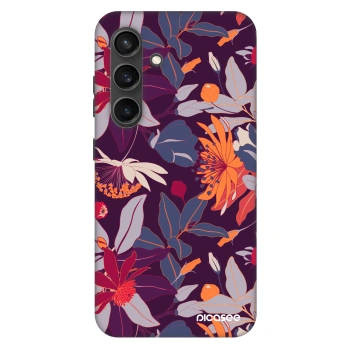 Θήκη για Samsung Galaxy S24+ S926B 5G - Purple Leaf