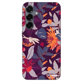 Θήκη για Samsung Galaxy S25+ 5G - Purple Leaf