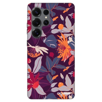 Θήκη για Samsung Galaxy S25 Ultra 5G - Purple Leaf