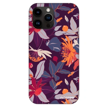 Θήκη για Apple iPhone 13 Pro Max - Purple Leaf