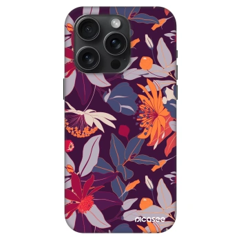 Θήκη για Apple iPhone 15 Pro - Purple Leaf