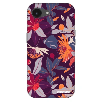 Θήκη για Apple iPhone 16e - Purple Leaf