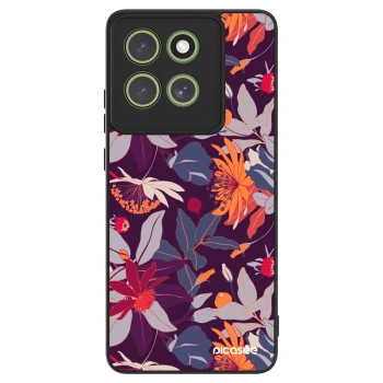 Θήκη για Motorola Moto G86 5G - Purple Leaf