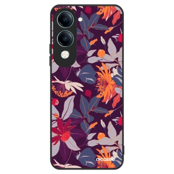 Θήκη για Vivo Y29s 5G - Purple Leaf
